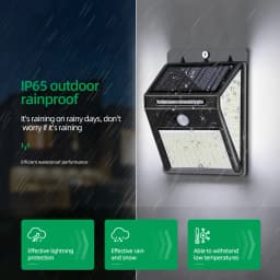 NEW Multifunctional Solar Lamp Outdoor Decoration Solar Light IP65 Waterproof Sunlight Powered Spotlight with Motion Sensor