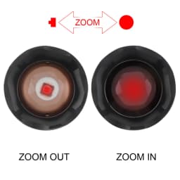 SecurityIng 850nm 940nm IR Flashlight Zoomable Focus Infrared Hunting Torch Light Waterproof Night Vision Rifle Lamp