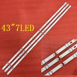LED Backlight Strips for TV 43LJ5550 43UM7100PLB 43LJ510V 43UJ651V 43LJ624V 43LJ634V 43UJ701V 43UJ65_UHD_L Innotek 17Y 43inch_A