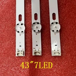 LED Backlight Strips for TV 43LJ5550 43UM7100PLB 43LJ510V 43UJ651V 43LJ624V 43LJ634V 43UJ701V 43UJ65_UHD_L Innotek 17Y 43inch_A