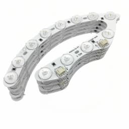 Doul Color LED Module 6W 8W 12W 18W 24W 30W 40W With Lens, 3000K 4500K 6500K Three Colors Light Source For Ceiling Lamp DIY