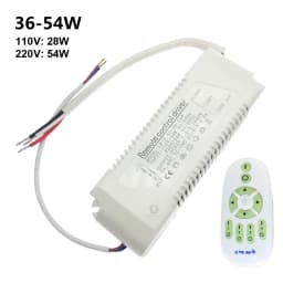 AC110V-220V 18W-108W-150W Output 24V 2.4G Remote Control LED Driver Power Supply For Dual Color LED Strip Dimming Color Changing