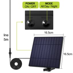 Intelamp Solar Pendant Lights Indoor Outdoor 4000mAh Gazebo Shed Chandeliers With Remote All Day/Night Mode 16.4Ft Hanging Light