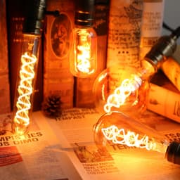 Retro Vintage E27 LED Filament Light Bulb 220V 3W ST64 A60 G80 G95 G125 T185 Edison LED Lamp For Home Glass Decor Spiral Diode