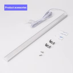 30CM 40CM 50CM Under Cabinet LED Light Bar 12V Touch Dimmer Switch Hand Scan PIR Motion Sensor Dimmable Kitchen Night Lamp