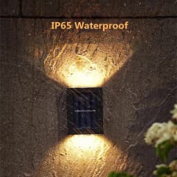 Solar LED Outdoor Light Solar Lighting Sensor Lamp Streetlights Exterior Garden Decoration Garland Waterproof Solar Wall Light