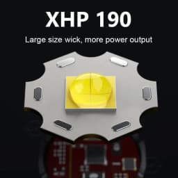 NEW High Power LED Diving Flashlight XHP190 Professional Underwater Lantern 18650 Battery IPX8 Waterproof Lamp With Hand Rope