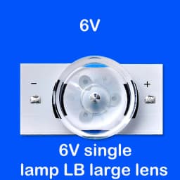 3V 6V SMD lamp beads with optical lens filter, suitable for 32-65 inch LED TV repair, with thermal glue, 2m cable repair parts