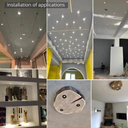 10pc/pack Mini COB LED Spotlights 3W 29mm 100V-240V Jewelry Display Ceiling Recessed Cabinet Spot Lamp Down Lights