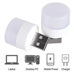 10 pcs RGB USB LED Night Light Super Bright Eye Protection LED Plug Lamp Computer Mobile Power Charging USB Small USB Book Light