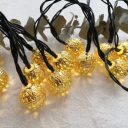 5-12m Moroccan Ball Solar String Lights 100/50 LED Fairy Globe Waterproof Lantern Lighting Decorative for Home Garden Party