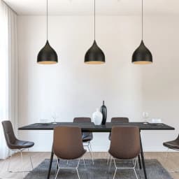 Nordic Modern Hanging Lamps Vintage Iron Black E27 Pendant Lights for Living Room Over Table Dining Room Bedside Suspension Ligh