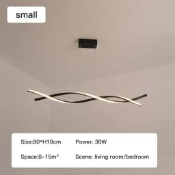 Modern glass home decor led lights pendant light lamps for living room Chandeliers for dining room hanging light indoor lighting