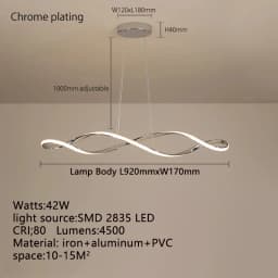 Modern glass home decor led lights pendant light lamps for living room Chandeliers for dining room hanging light indoor lighting