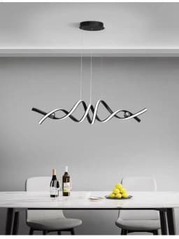 Modern glass home decor led lights pendant light lamps for living room Chandeliers for dining room hanging light indoor lighting