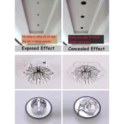 20cm LED Crystal Ceiling Light Modern Flower Shape Ceiling Lamp Hallway Living Room Lamp Bedroom Kitchen Corridors Aisle Light