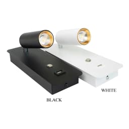 Indoor LED Wall Lamp 7W with USB Charge Wall Lamp Bedroom Living Room Nordic Modern Wall Light Aisle with Switch Wall Sconce