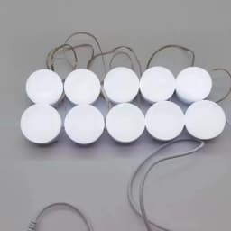 LED Light Paste Mirror Makeup Light Bulbs, Makeup Mirror Vanity Led 5v 2A Light Bulbs, Led Lamp USB Cosmetic Lighted Table,10pcs