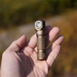 Manker E03H III 1200 Lumens,Magnetic Tail,Rechargeable Portable Flashlight/Headlamp, with White/Red/Green Filters,14500 Battery