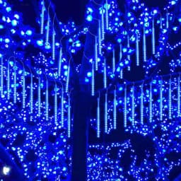 LED COB Meteor Shower Flowing Water Lamp LED Filament DC3V 58mm 70mm Diode Incandescent Light Accessories Christmas Decor Light