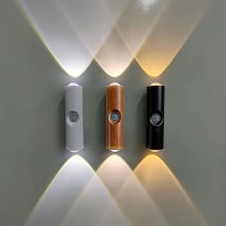 New LED Smart Motion Sensor Wall Light Portable Magnetic Suction Rechargeable Night Light for Hallways Living Rooms Stair