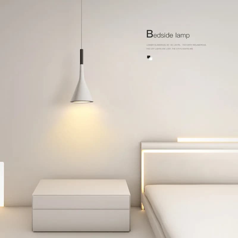 2025 Modern Led Pendant Lights E27 for Kitchen Fixtures Bedroom Table Dining Room Hanging Lamp Lampshade Home Chandeliers HOT