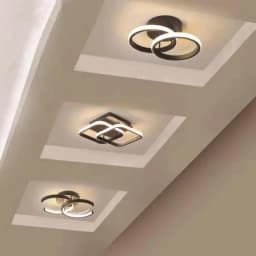 Modern LED Aisle Ceiling Lights Nodic Home Lighting Led Surface Mounted for Bedroom Living Room Corridor Light 3-color lighting