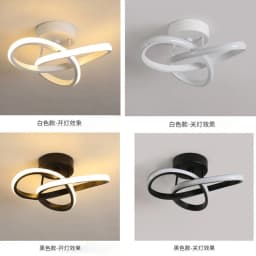 Modern LED Aisle Ceiling Lights Nodic Home Lighting Led Surface Mounted for Bedroom Living Room Corridor Light 3-color lighting