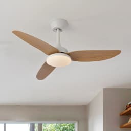 25/40 Inch Ceiling Fans With Lights Led 3 Color 6 Speeds DC Motor Fans Remote Control Low Floor Decorative Fans With Lighting
