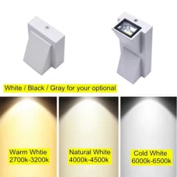 5W 10W Modern Simple Creative Outdoor Waterproof Wall Lamp LED Courtyard Lamps Gate Lamp Terrace Balcony Garden Wall Light