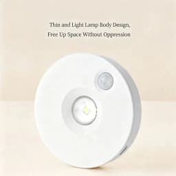 Wireless Magnetic LED Light, Remote & Motion Sensor, 3-Color Dimmable, Rechargeable for Cabinet Closet Wardrobe, No Drilling