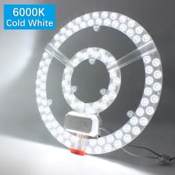 96W LED Ceiling Light Replacement Module round 6000K Color AC220V for Ceiling Fan Lighting