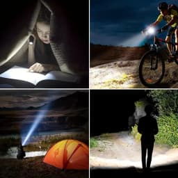C8 Classic High Power Led Tactical Flashlight Outdoor Hiking Travel Fishing Camping Hunting Portable Night Lighting Torch Lamp