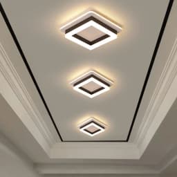 Modern LED Chandelier Indoor Lighting For Corridor Hallway Surface Mounted Acrylic Ceiling Light Dimmable Lamp Lustres HOME Deco