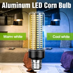 30W LED Bulb E27 Corn Lamp E14 Ceiling Light AC220V Chandelier Bulbs B22 No Flicker For Home Living Room Lighting Cold/Warm 110V