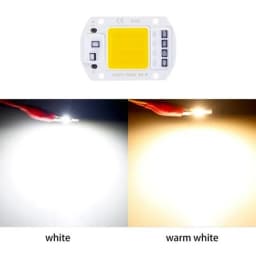 F6040 20W/30W/50W AC 220V COB Module LED Chip Diodes Lamp Bulb for Outdoor Focus Spotlight Garden Integrated Light Beads