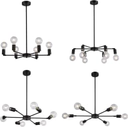 Living Room Ceiling Lamp Modern Chandelier Home Lighting E27 Mounted for Bedroom Dining Room Corridor Light Balcony Lights