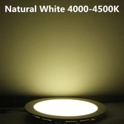 Dimmable LED Panel Light Ultra Thin Ceiling Recessed Downlight 3w 4w 6w 9w 12w 15w 25w Round LED Spot Light AC85-265Ving