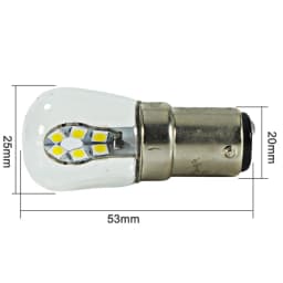 Bulbs Led B15 B15D 12v 24v 110v 220v 240v 36v Super 3W Cron Spotlight 360 Degree Refrigerator Light Sewing Machine Lamp
