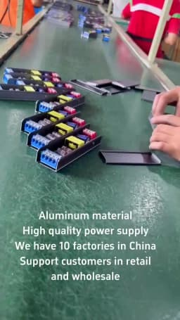 DC12V 24V Switching Power Supply AC176-264V Mute Lighting Transformers LED Light Driver 60W 100W 200W 300W 400W Power Adapter