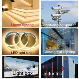 DC12V 24V Switching Power Supply AC176-264V Mute Lighting Transformers LED Light Driver 60W 100W 200W 300W 400W Power Adapter
