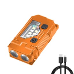 Multifunctional COB Flashlight Super Bright Powerful Pocket Torch Light LED Linterna COB Portable Clip on Emergency Flashlights