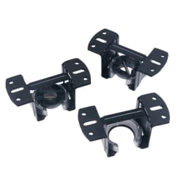 Full Set Ceiling Fan Light Fixture Mounting Bracket with Thick/Thin Rod Holder, Universal Screw Fittings and Lamp Base Gear