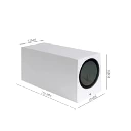 GU10 Base Outdoor Waterproof Wall Lights Garden Porch Wall Lighting LED Wall Lamps AC86-265V Indoor Bedroom Bedside Decorati