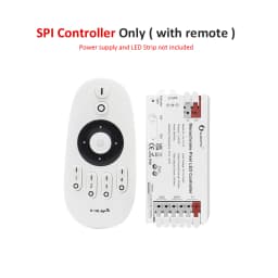 Horse Race Running Water COB LED Strip Lights 24V 360leds/m WS2811 Pixel Tape Lamp Warm Cool White Stripe 2.4G RF Remote Control