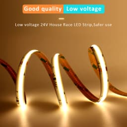 Horse Race Running Water COB LED Strip Lights 24V 360leds/m WS2811 Pixel Tape Lamp Warm Cool White Stripe 2.4G RF Remote Control