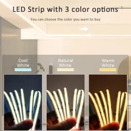 Horse Race Running Water COB LED Strip Lights 24V 360leds/m WS2811 Pixel Tape Lamp Warm Cool White Stripe 2.4G RF Remote Control