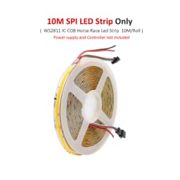 Horse Race Running Water COB LED Strip Lights 24V 360leds/m WS2811 Pixel Tape Lamp Warm Cool White Stripe 2.4G RF Remote Control