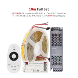 Horse Race Running Water COB LED Strip Lights 24V 360leds/m WS2811 Pixel Tape Lamp Warm Cool White Stripe 2.4G RF Remote Control