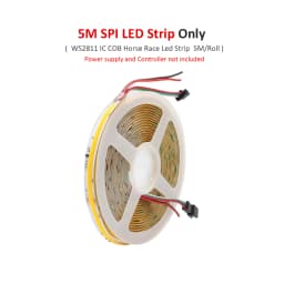 Horse Race Running Water COB LED Strip Lights 24V 360leds/m WS2811 Pixel Tape Lamp Warm Cool White Stripe 2.4G RF Remote Control